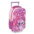 Kép 2/4 - Disney Lilo és Stitch, A csillagkutya Pink Angel gurulós ovis hátizsák, táska 36 cm