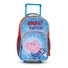 Kép 1/4 - Peppa malac Rocket gurulós ovis hátizsák, táska 36 cm