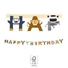 Kép 2/2 - Állatos Zoo Happy Birthday felirat FSC 2 m