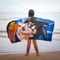 Kép 6/6 - Dragon Ball Energy fürdőlepedő, strand törölköző 70x140cm (Fast Dry)