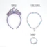 Kép 3/3 - Disney Jégvarázs Royal Purple ékszer és hajpánt szett
