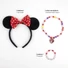 Kép 3/3 - Disney Minnie Charm ékszer és hajpánt szett