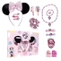 Kép 1/4 - Disney Minnie Makeover ékszer és hajkiegészítő szett