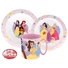 Kép 2/2 - Disney Hercegnők True étkészlet, micro műanyag szett bögrével 350 ml