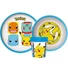 Kép 1/2 - Pokémon csúszásmentes étkészlet, micro műanyag szett