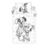 Kép 1/4 - Disney 101 Kiskutya ovis ágyneműhuzat szett fehér alapon, vidám dalmata kölykökkel