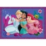 Kép 5/5 - Disney Hercegnők Whimsical 4 az 1-ben puzzle Clementoni