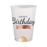 Kép 1/4 - Happy Birthday Balloon papír pohár 6 db-os 250 ml