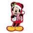 Kép 1/2 - Disney Mickey Jolly karácsonyi 3D formapárna, díszpárna 35 cm Velúr