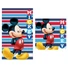 Kép 1/3 - Disney Mickey Striped kéztörlő, arctörlő, törölköző szett