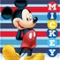 Kép 3/3 - Disney Mickey Striped kéztörlő, arctörlő, törölköző szett