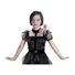 Kép 2/4 - Iskoláslány Gothic Prom jelmez 110/120 cm