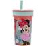 Kép 2/3 - Disney Minnie Being More szilikon szívószálas pohár 420 ml