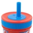 Kép 2/2 - Pókember Grid szilikon szívószálas pohár 420 ml