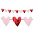 Kép 1/3 - Szerelem Hearts girland 200 cm