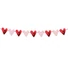 Kép 2/3 - Szerelem Hearts girland 200 cm