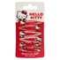 Kép 1/3 - Hello Kitty Cute hajcsat szett 6 db-os