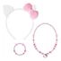 Kép 2/2 - Hello Kitty Ears ékszer és hajpánt szett