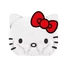 Kép 2/3 - Hello Kitty White hajtörölköző