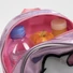 Kép 3/5 - Hello Kitty hologrammos hátizsák, táska 23 cm