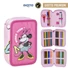 Kép 1/6 - Disney Minnie Team tolltartó töltött 3 emeletes