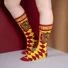 Kép 2/3 - Harry Potter Gryffindor felnőtt hosszú szárú zokni 38/45
