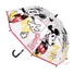 Kép 1/7 - Disney Mickey Cartoon gyerek átlátszó esernyő Ø71 cm