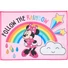 Kép 1/4 - Disney Minnie Rainbow kéztörlő, arctörlő, törölköző 40x30 cm