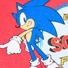 Kép 3/4 - Sonic a sündisznó Gotta Go kéztörlő, arctörlő, törölköző 40x30 cm