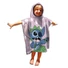 Kép 1/3 - Disney Lilo és Stitch, A csillagkutya Hula Dancing strand törölköző poncsó 55x110 cm (Fast Dry)