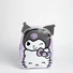 Kép 4/4 - Hello Kitty Kuromi hologrammos hátizsák, táska 32 cm