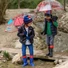 Kép 5/5 - Pókember Rain Crawler gyerek átlátszó esernyő Ø71 cm