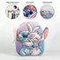 Kép 4/5 - Disney Lilo és Stitch, A csillagkutya Hug 3D hátizsák, táska 31 cm