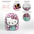 Kép 4/5 - Hello Kitty Mini Bow 3D hátizsák, táska 31 cm