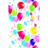 Kép 2/2 - Lufis Party papír asztalterítő 120x180 cm