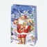 Kép 5/9 - Karácsony Santa Claus papír ajándéktasak, ajándékzacskó 10x16x6 cm