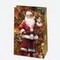 Kép 7/9 - Karácsony Santa Claus papír ajándéktasak, ajándékzacskó 10x16x6 cm