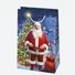 Kép 8/9 - Karácsony Santa Claus papír ajándéktasak, ajándékzacskó 10x16x6 cm
