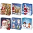 Kép 1/7 - Karácsony Santa Magic papír ajándéktasak, ajándékzacskó 15,5x15,5x8 cm