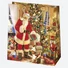 Kép 4/7 - Karácsony Santa Magic papír ajándéktasak, ajándékzacskó 15,5x15,5x8 cm