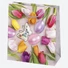 Kép 2/7 - Húsvét Spring papír ajándéktasak, ajándékzacskó 15,5x15,5x8 cm
