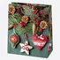 Kép 4/7 - Karácsony Decorations papír ajándéktasak, ajándékzacskó 19x23x10,5 cm