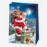 Kép 5/7 - Karácsony Toyland papír ajándéktasak, ajándékzacskó 23x32x11 cm