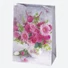 Kép 3/7 - Virág Bouquet papír ajándéktasak, ajándékzacskó 23x32x11 cm