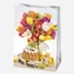 Kép 7/7 - Húsvét Flowers papír ajándéktasak, ajándékzacskó 23x32x11 cm