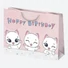 Kép 5/7 - Happy Birthday Sissy papír ajándéktasak, ajándékzacskó 30x23x10 cm