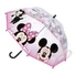 Kép 1/5 - Disney Minnie Make Me Happy gyerek átlátszó esernyő Ø71 cm