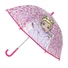 Kép 1/4 - Barbie Glam gyerek átlátszó esernyő Ø71 cm