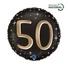 Kép 1/2 - Happy Birthday 50 Sparkling fólia lufi 46 cm