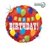 Kép 1/2 - Happy Birthday Party Holo fólia lufi 46 cm